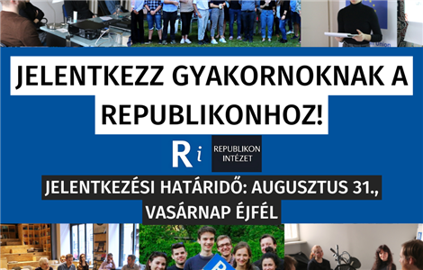Őszi gyakornoki program a Republikonnál!