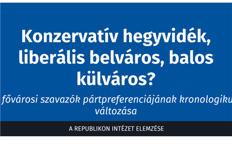 Konzervatív hegyvidék, liberális belváros, balos külváros?