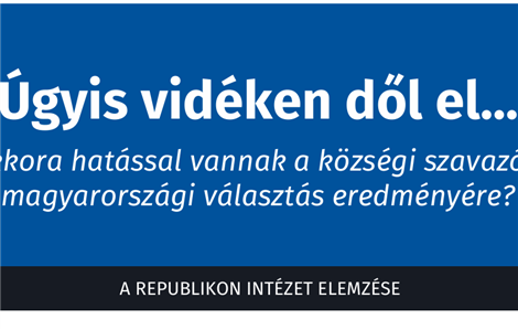 „Úgyis vidéken dől el...”