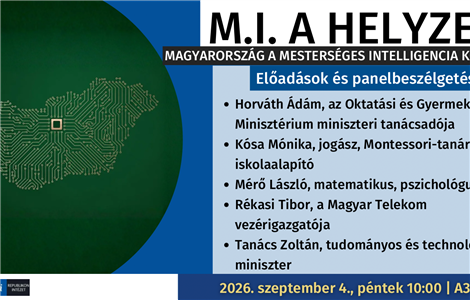 M.I. a helyzet? - Magyarország a mesterséges intelligencia korában
